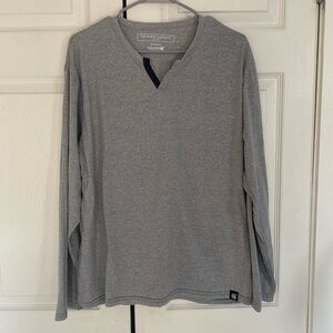 The White Company Qatar Airways Grey Sleeve Shirt